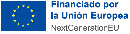 Logotipo de fondos Next Generation, financiado por la Unión Europea.